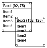 Alt Figure 03-04.04: Two selected boxes cannot overlap each other